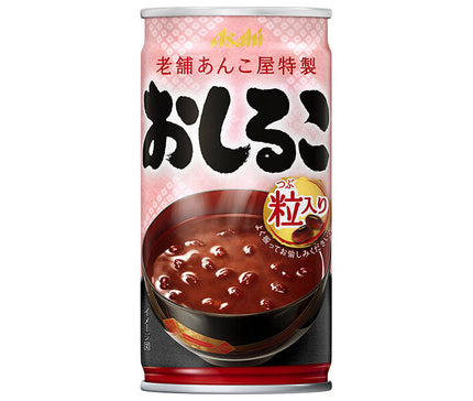 Asahi Beverage Oshiruko canette 190g x 30 pièces 