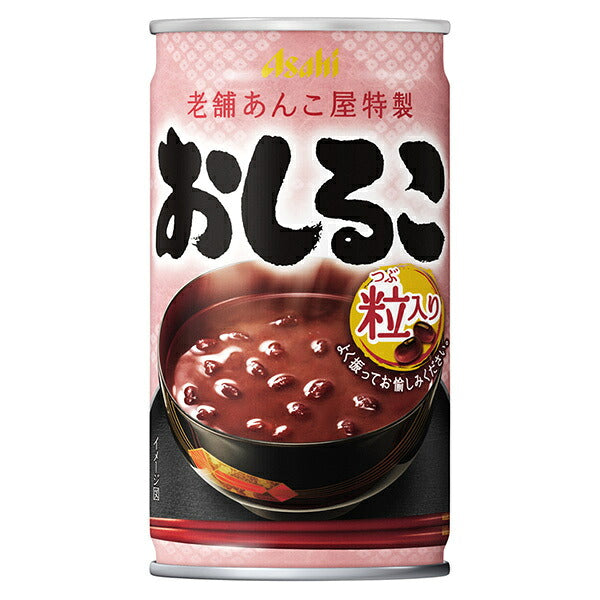 アサヒ飲料 おしるこ 190g缶×30本入【日本出荷】