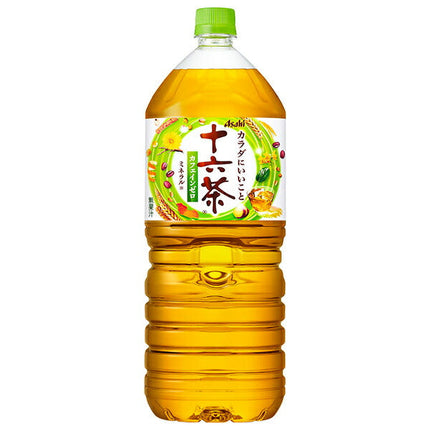 Asahi Beverages Jurokucha 2L plastic bottles x 6 bottles [shipped in Japan]