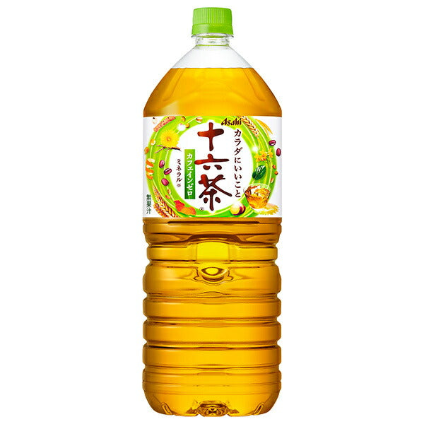 Asahi Beverages Jurokucha 2L plastic bottles x 6 bottles [shipped in Japan]