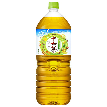 Asahi Beverages Jurokucha 2L plastic bottles x 6 bottles [shipped in Japan]