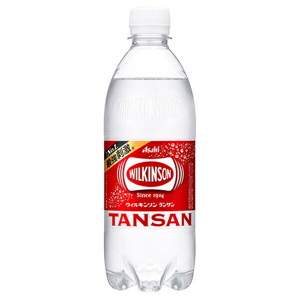 Asahi Beverage Wilkinson Tansan 500ml plastic bottle x 24 bottles [shipped in Japan]
