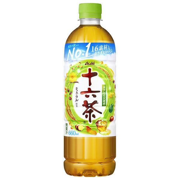 Asahi Beverage Jurokucha 660ml plastic bottle x 24 bottles [shipped in Japan]