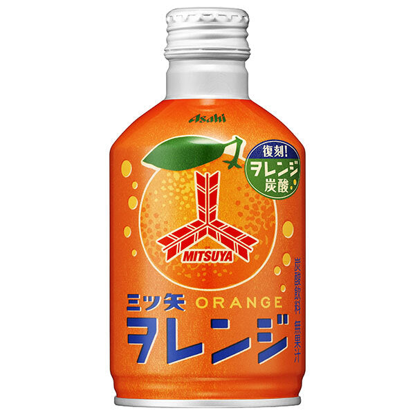 Asahi Beverage Mitsuya Worange 300ml bottle can x 24 pieces [Shipped in Japan]