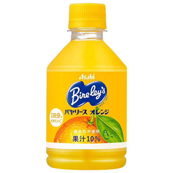 Asahi Beverages Bayalys Orange 280ml plastic bottle x 24 pieces [shipped in Japan]