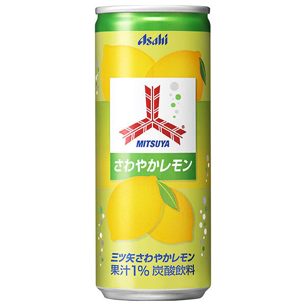アサヒ飲料 三ツ矢 さわやかレモン 250ml缶×20本入【日本出荷】