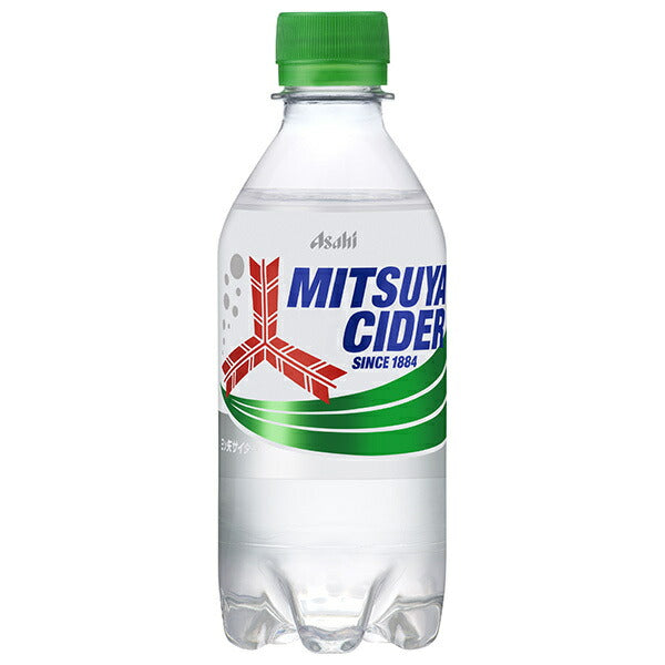 Asahi Beverages Mitsuya Cider 300ml PET x 24 bottles [shipped in Japan]