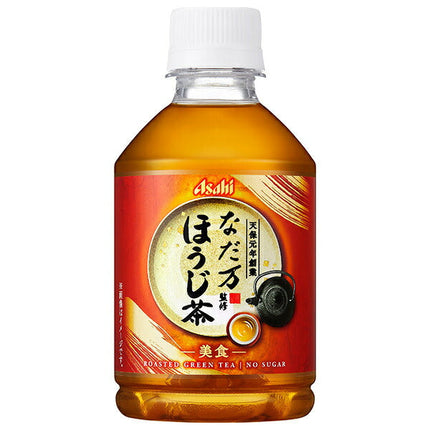 Asahi Beverages Nadaman Supervised Hojicha 275ml PET Bottle x 24 Bottles 