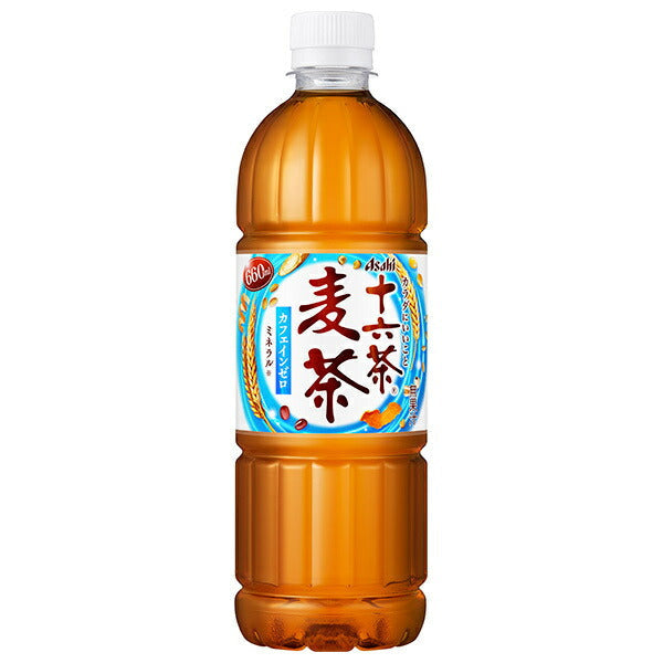 Asahi Beverage Jurokucha Barley Tea 660ml PET bottle x 24 bottles [Shipped in Japan]
