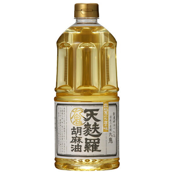 Kuki Sangyo Tempura Sesame Oil 910g PET x 6 pieces [Shipped in Japan]