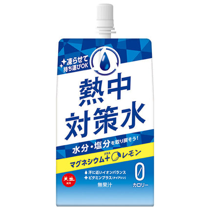 Ako Kasei Heatstroke Prevention Water Pouch Lemon Flavor 300g pouch x 30 pieces [Shipped in Japan]