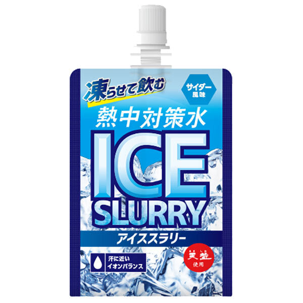 赤穂化成 熱中対策水 アイススラリー サイダー風味 120g×30個入【日本出荷】