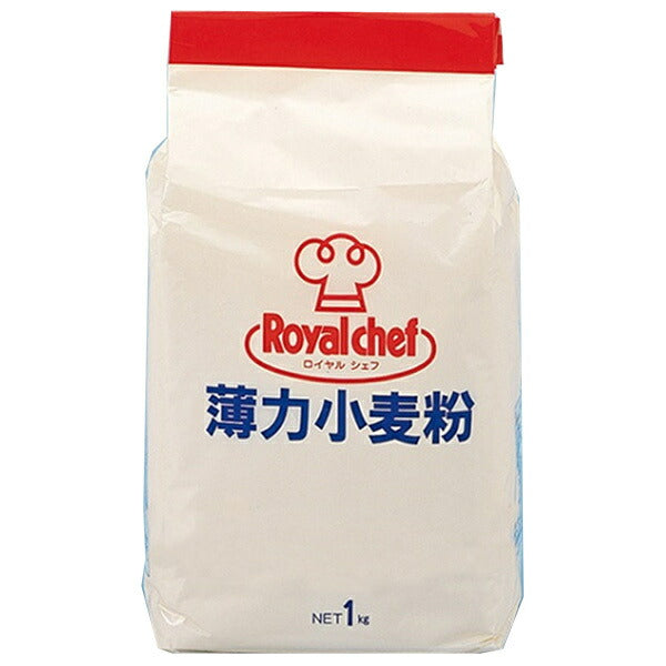 Royal Chef Weak Flour 1kg x 15 bags [Shipped in Japan]