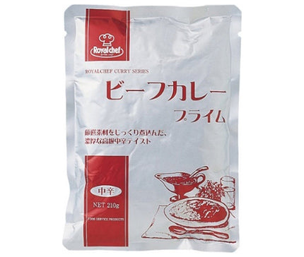 Royal Chef Boeuf Curry Prime Moyen Épicé 210g x 10 sachets 