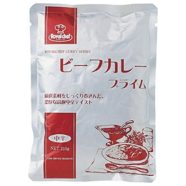 Royal Chef Boeuf Curry Prime Moyen Épicé 210g x 10 sachets 
