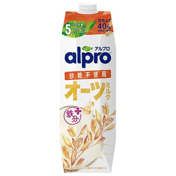 ダノンジャパン アルプロ オーツミルク 砂糖不使用 1000ml紙パック×6本入【日本出荷】