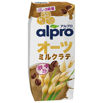 [5 % de réduction sur tous les articles ! À partir du 25/01 !] Danone Japan Alpro Lait d'avoine Latte Goût de café riche Paquet papier de 250 ml x 18 bouteilles