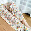 Cotton Silk Pajama Lounge trouser Pants Summer Women