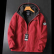 Fleece Hoodie – Warm Zipper Pocket Amekaji Style Hooded Jacket