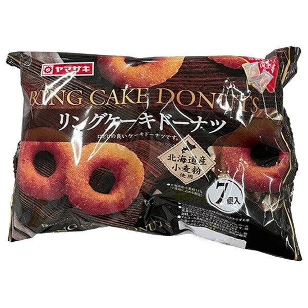 Yamazaki Baking Ring Cake Donuts (à base de farine de blé du Hokkaido) 7 pièces x 6 paquets