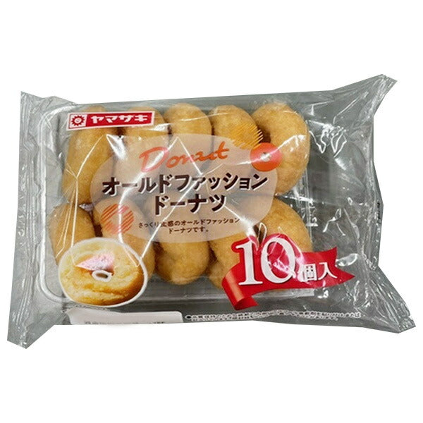 Yamazaki Baking Old Fashioned Donuts 10 pieces x 6 pieces [shipped in Japan]