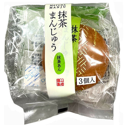 Yamazaki Bread Matcha Manju Matcha An 3 pieces x 4 bags [shipped in Japan]