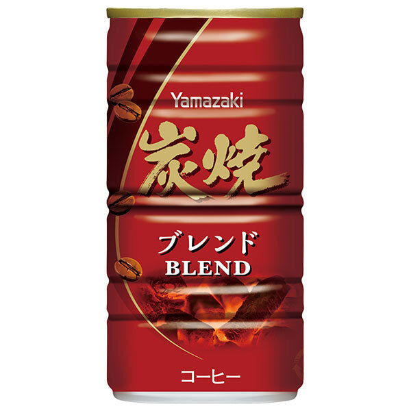 山崎製パン 炭焼ブレンド 185g缶×30本入【日本出荷】