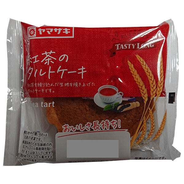 Yamazaki Baking Tasty Long Tea Tart Cake 1 piece x 10 pieces [Shipped in Japan]