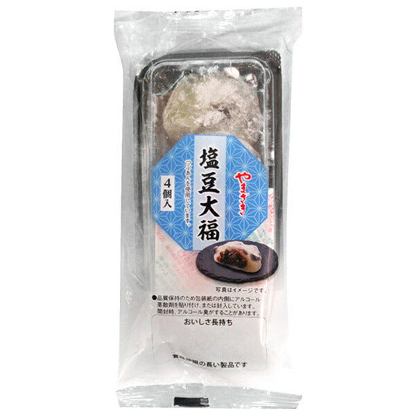 山崎製パン 塩豆大福 4個入×6袋入【日本出荷】