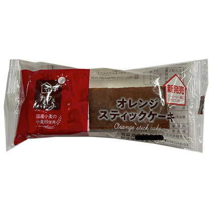 山崎製パン 日々カフェ オレンジスティックケーキ 10個入【日本出荷】