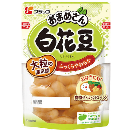 Fujikko Omame-san White Flower Beans 140g x 10 bags [shipped in Japan]