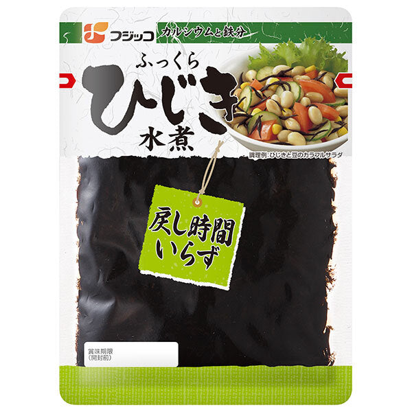 フジッコ ふっくらひじき水煮 120g×10袋入【日本出荷】