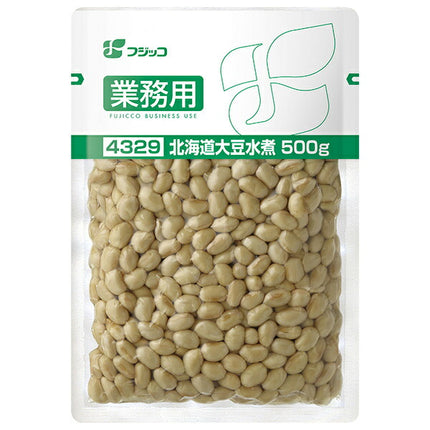 Fujikko Commercial Hokkaido Soybean Boiled 500g x 10 bags [Shipped in Japan]