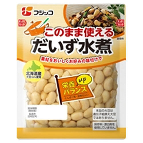 フジッコ このまま使えるだいず水煮 150g×12袋入【日本出荷】