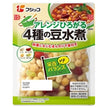 フジッコ アレンジひろがる4種の豆水煮 132g×12袋入【日本出荷】