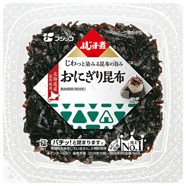 Fujikko Fujikko stew rice ball kelp 74g x 24 (12 x 2) pieces [shipped in Japan]