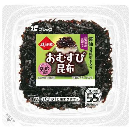 Fujicco Fujikko-ni Omusubi Kombu 74g x 24 (12 x 2) [Ships from Japan]