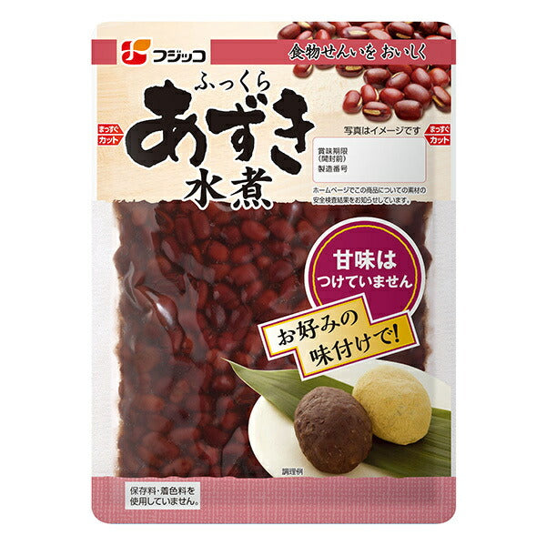 フジッコ ふっくらあずき水煮 200g×10袋入【日本出荷】