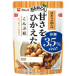 フジッコ おまめさん 甘さをひかえた こんぶ豆 145g×10袋入【日本出荷】