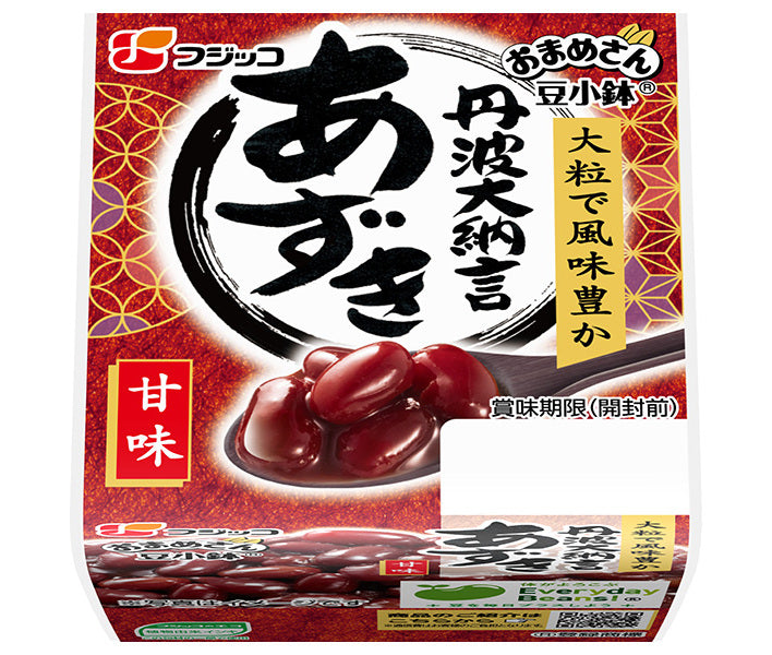 Fujikko Omame-san Bean Small Bowl Tamba Dainagon Azuki (65g x 2 packs) x 12 bags [Shipped in Japan]