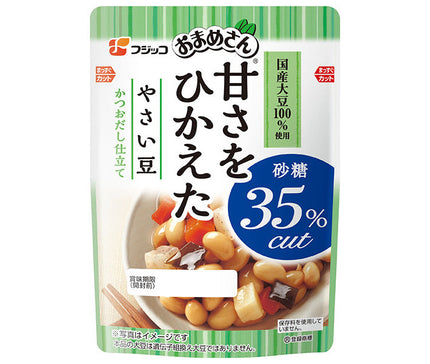 Fujicco Omamesan, less sweet vegetable beans, 135g x 10 bags 