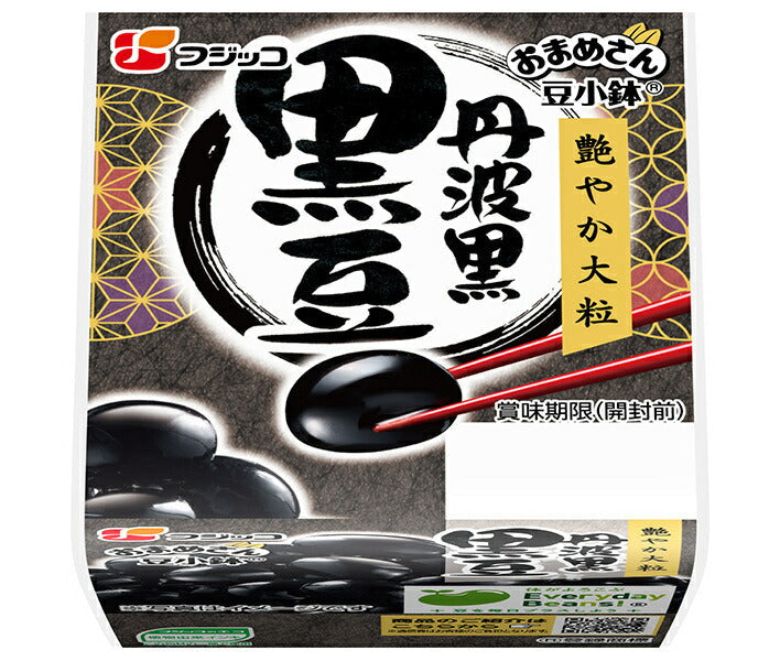 Fujicco Omamesan Bean Bowl Tanba Black Black Beans (65g x 2 packs) x 12 bags 