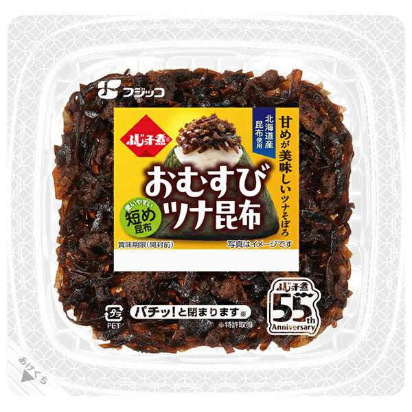 フジッコ ふじっ子煮 おむすび ツナ昆布 65g×24(12×2)個入【日本出荷】