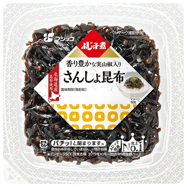 フジッコ ふじっ子煮 さんしょ昆布 74g×24(12×2)個入【日本出荷】