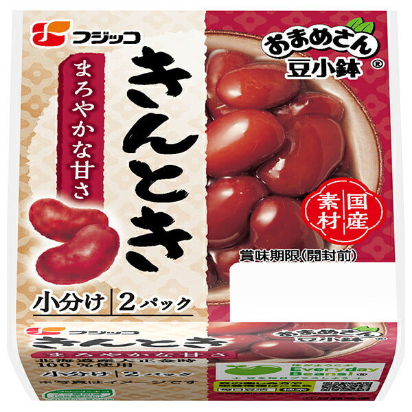 Fujikko Omame-san Bean Small Bowl Kintoki (65g x 2 packs) x 12 pieces [Shipped in Japan]