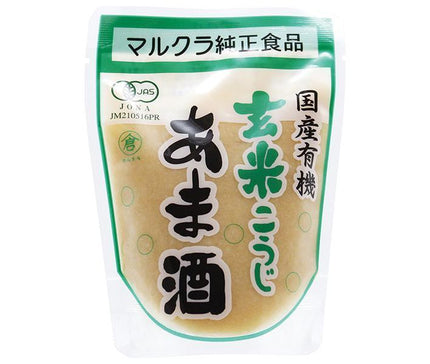 Marukura Domestic Organic Brown Rice Koji Amazake 250g x 20 bags [Shipped in Japan]