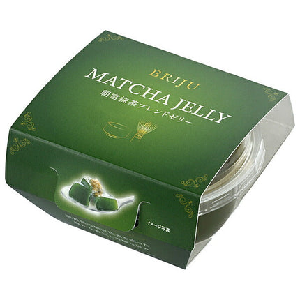 サクラ食品工業 BRIJU 抹茶ゼリー 朝宮抹茶ブレンド 149g×12個入【日本出荷】