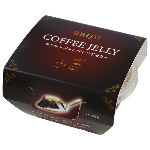サクラ食品工業 BRIJUコーヒーゼリー キリマンジャロブレンド 150g×12個入【日本出荷】