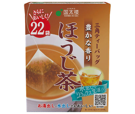 Kunitarou Richly Fragrant Hojicha Triangular Tea Bags 22P 44g(22P) x 12 Bags 