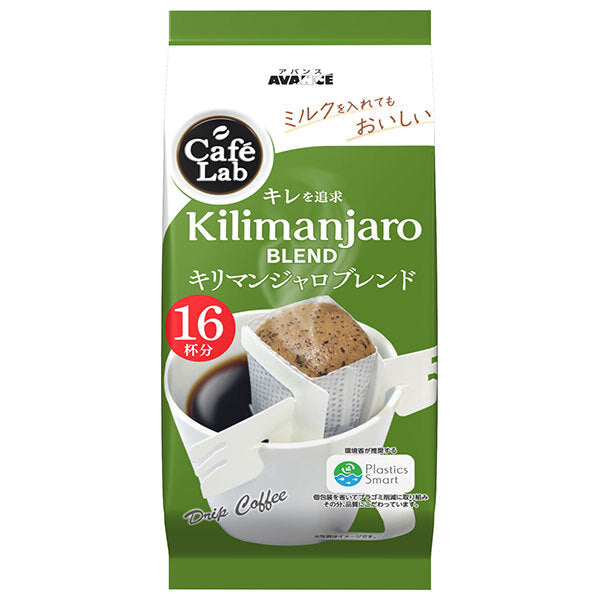 Kunitaro Cafe Labo Kilimanjaro Blend 16P (6g x 16P) x 12 bags [Shipped in Japan]